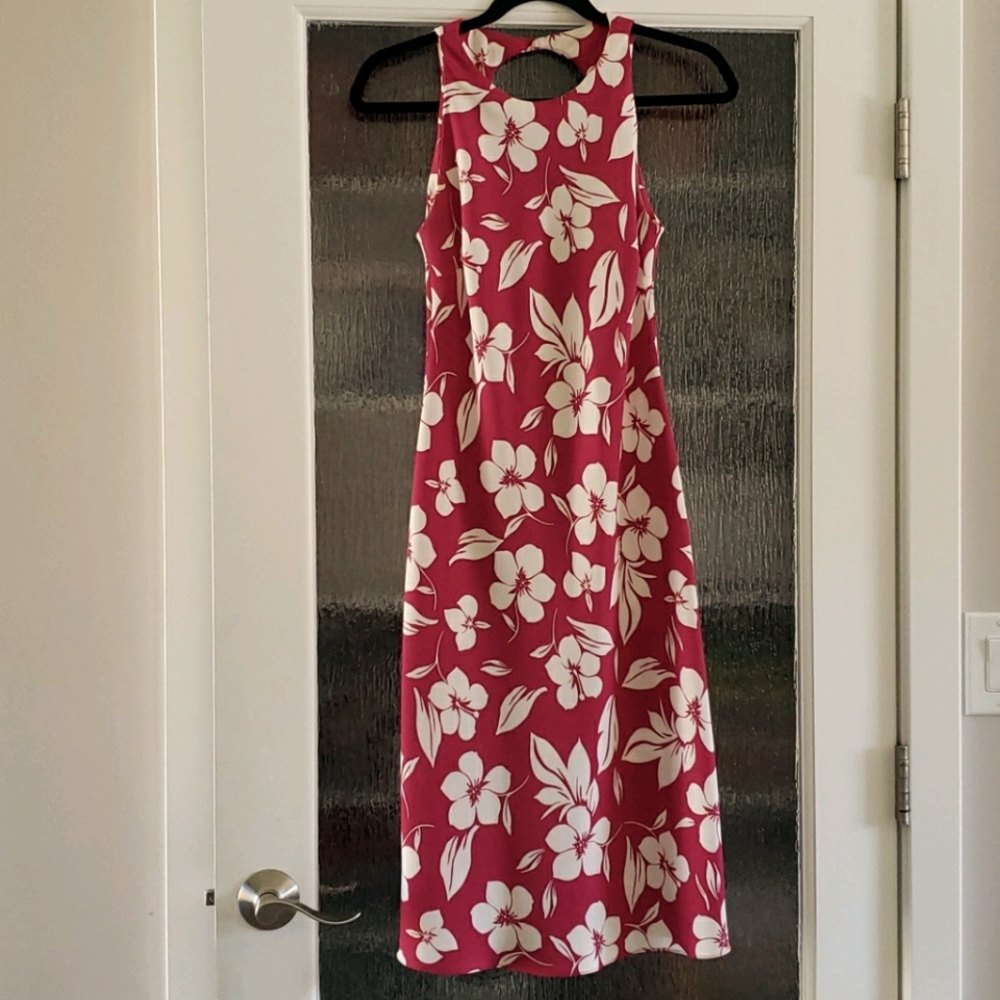 Hawaiian Floral Dress